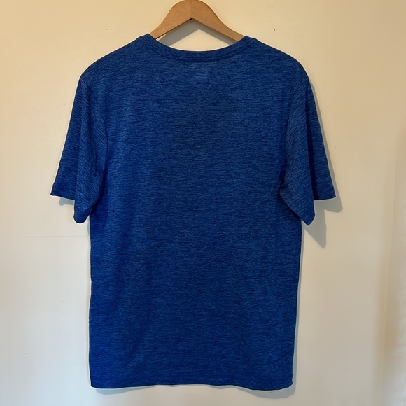 MLB Chicago Cubs Men's Blue Team Baseball Logo Short Sleeve T-Shirt Size Small - Picture 3 of 8